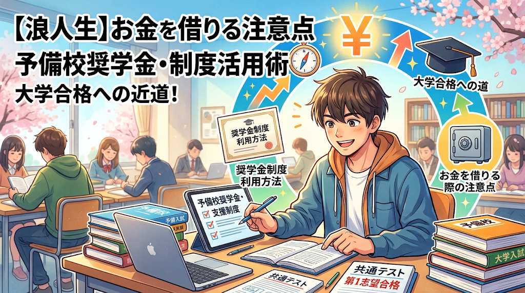 浪人生がお金を借りる際の注意点