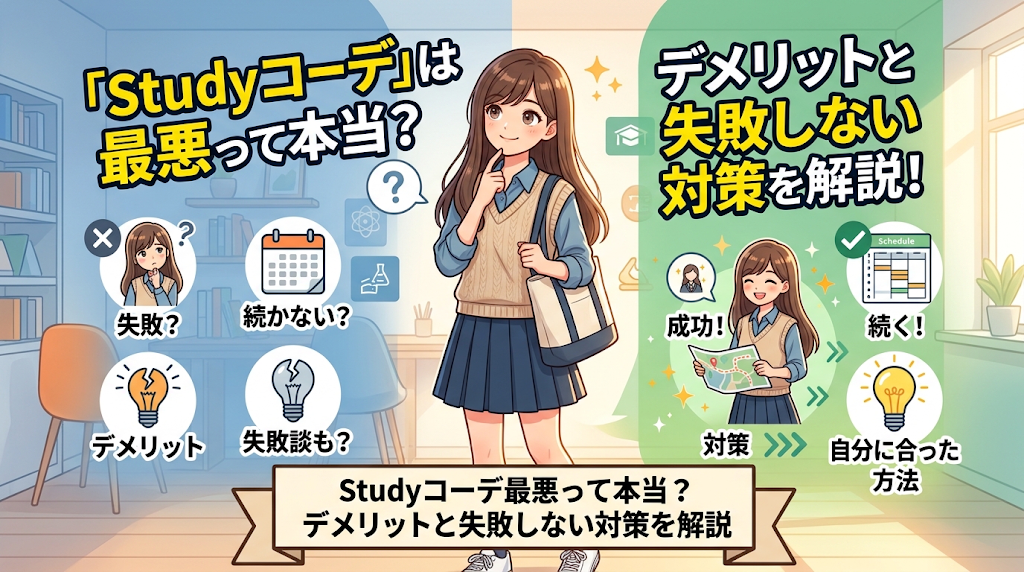 Studyコーデ最悪って本当か、デメリットと失敗しない対策を解説
