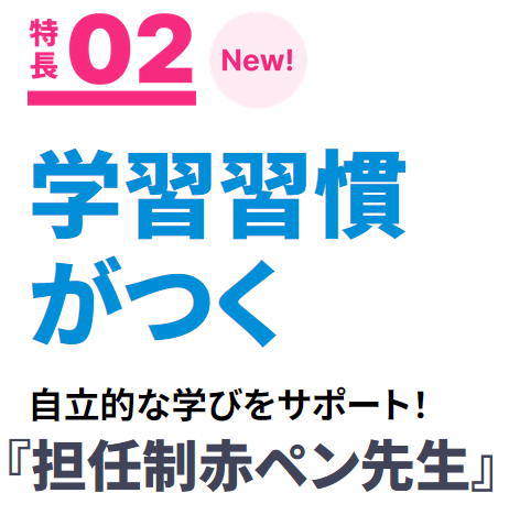 進研ゼミで学習習慣が身につく